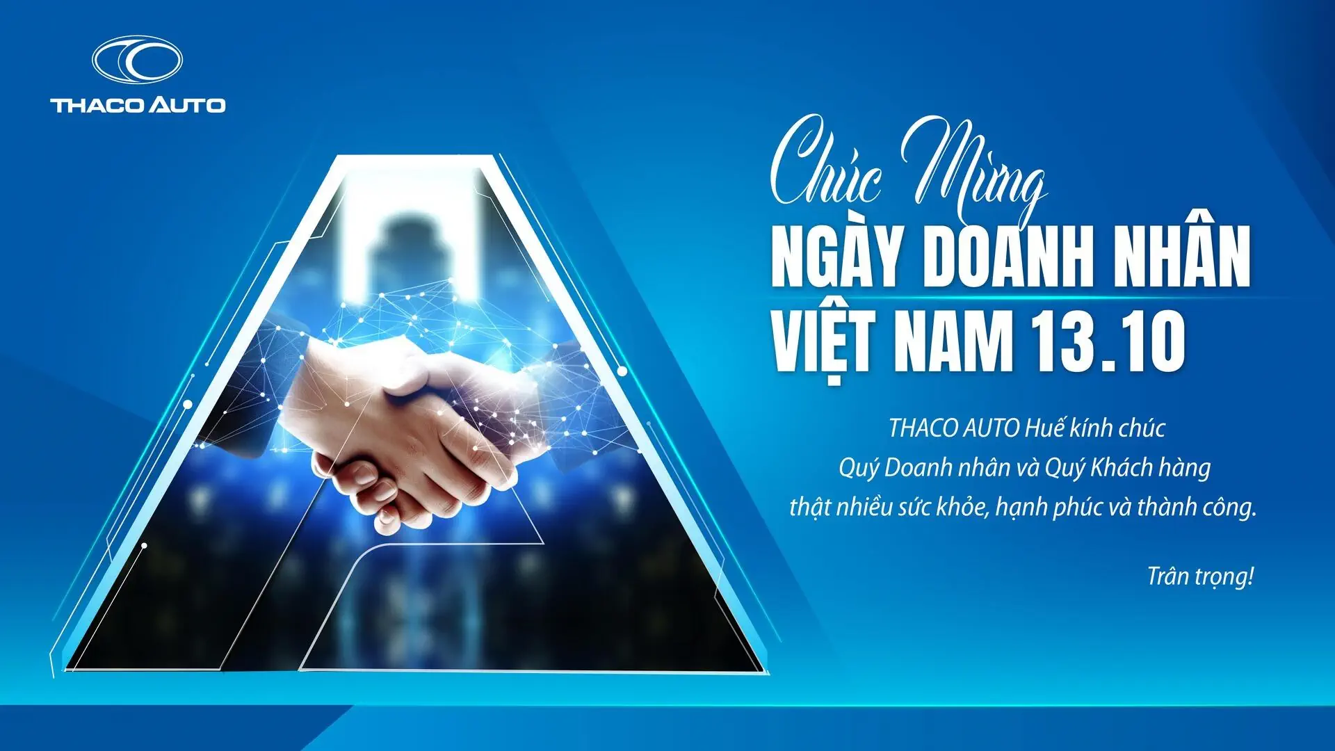 Chúc mừng Ngày Doanh Nhân Việt Nam 13 - 10