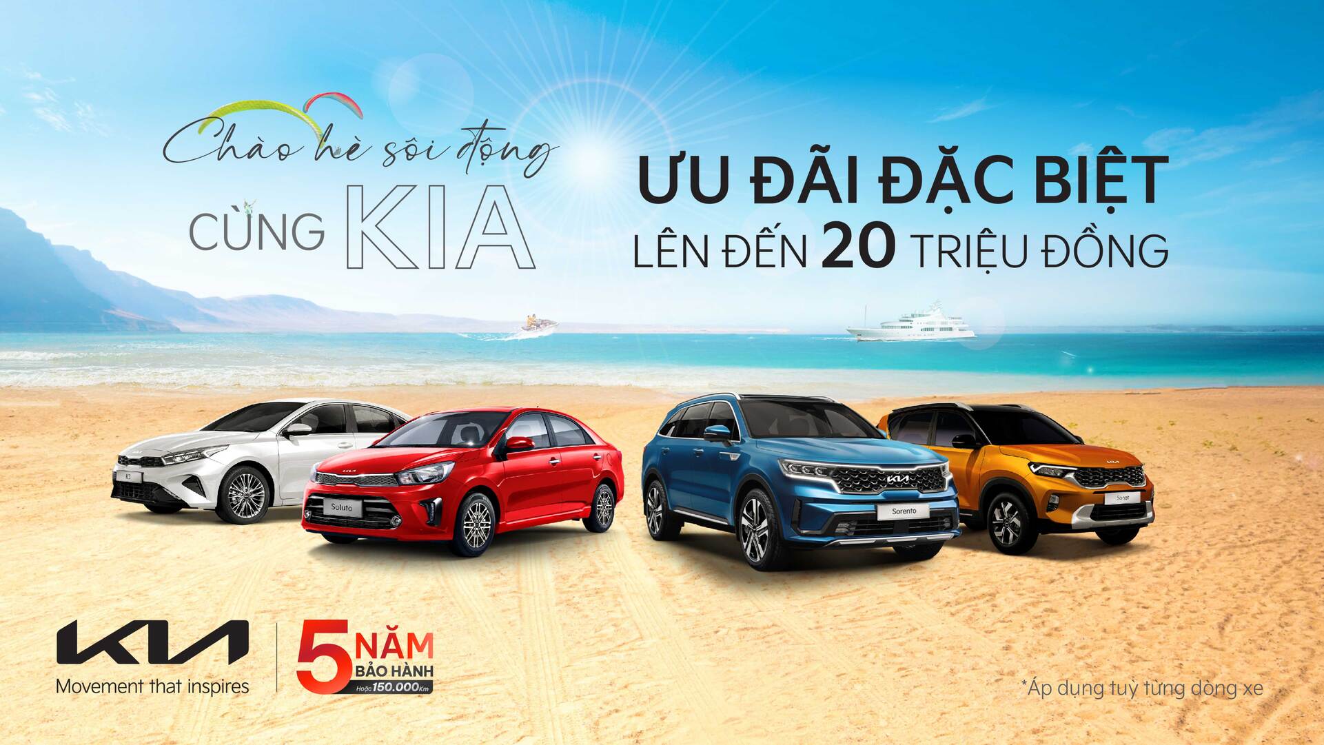 Nhiều ưu đãi hấp dẫn tại THACO AUTO HUẾ trong tháng 5