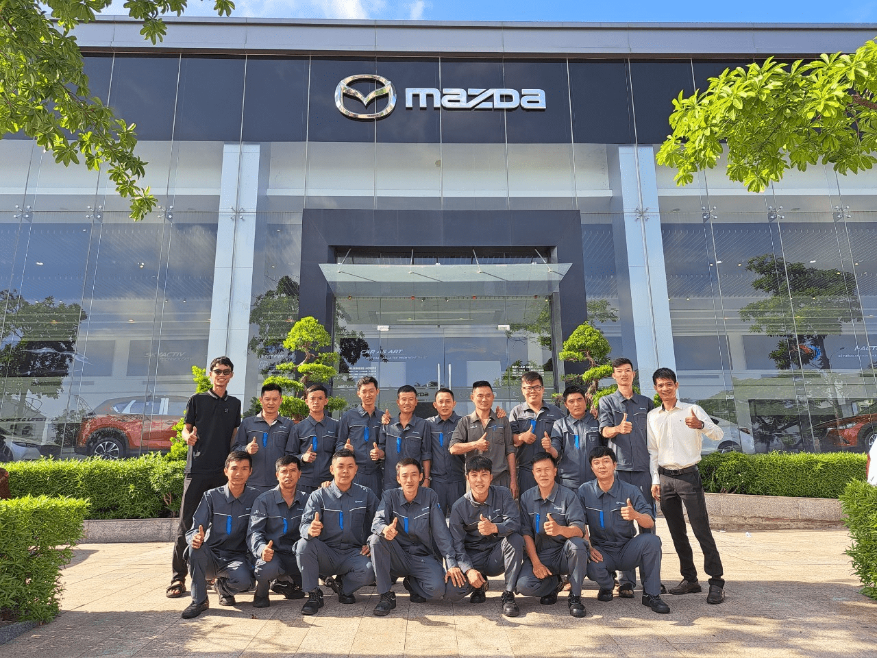 THACO AUTO Huế nâng cao tay nghề cho đội ngũ kỹ thuật với khóa đào tạo chứng chỉ thương hiệu Mazda Master - Level 2