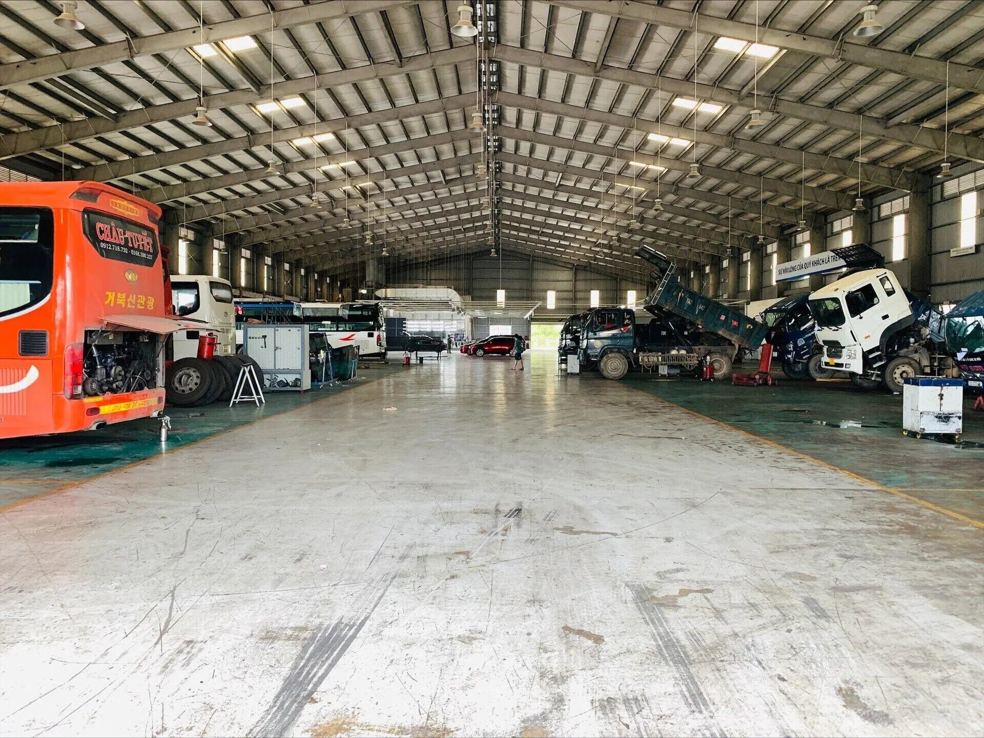 Xưởng dịch vụ sửa chữa Tải Bus THACO AUTO Quảng Bình