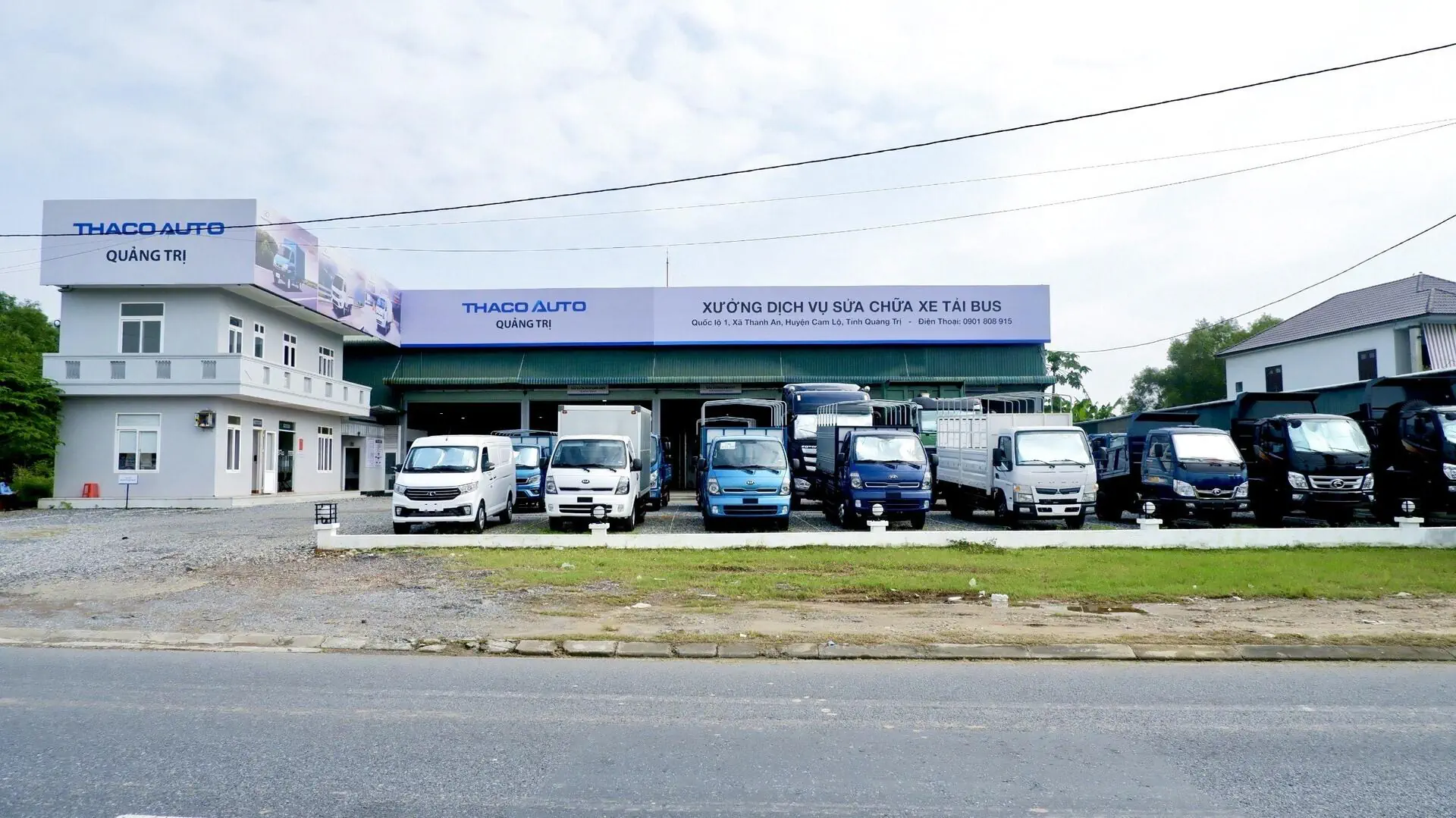 KHU TRƯNG BÀY TẢI BUS ĐÔNG HÀ