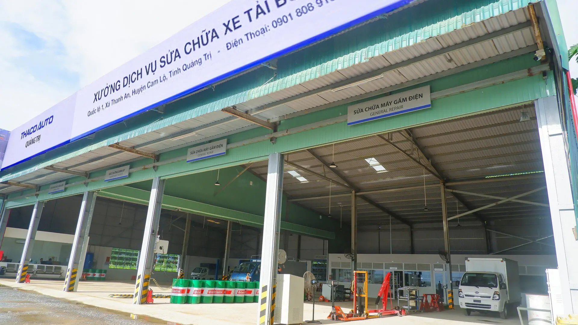 Xưởng DỊCH VỤ SỬA CHỮA Tải Bus Quảng Trị